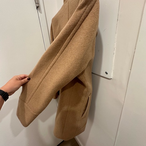 J. Crew Cocoon Coat - Camel, Size 16 - Picture 2 of 7